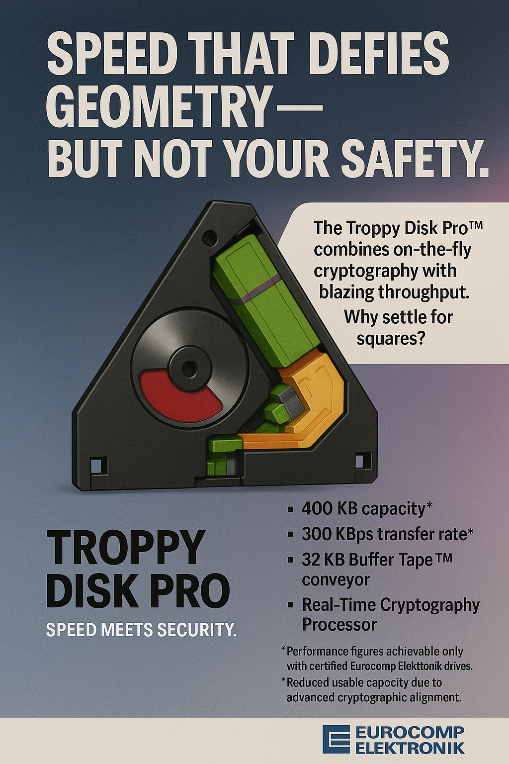 Troppy Disk Pro magazine advertisement
